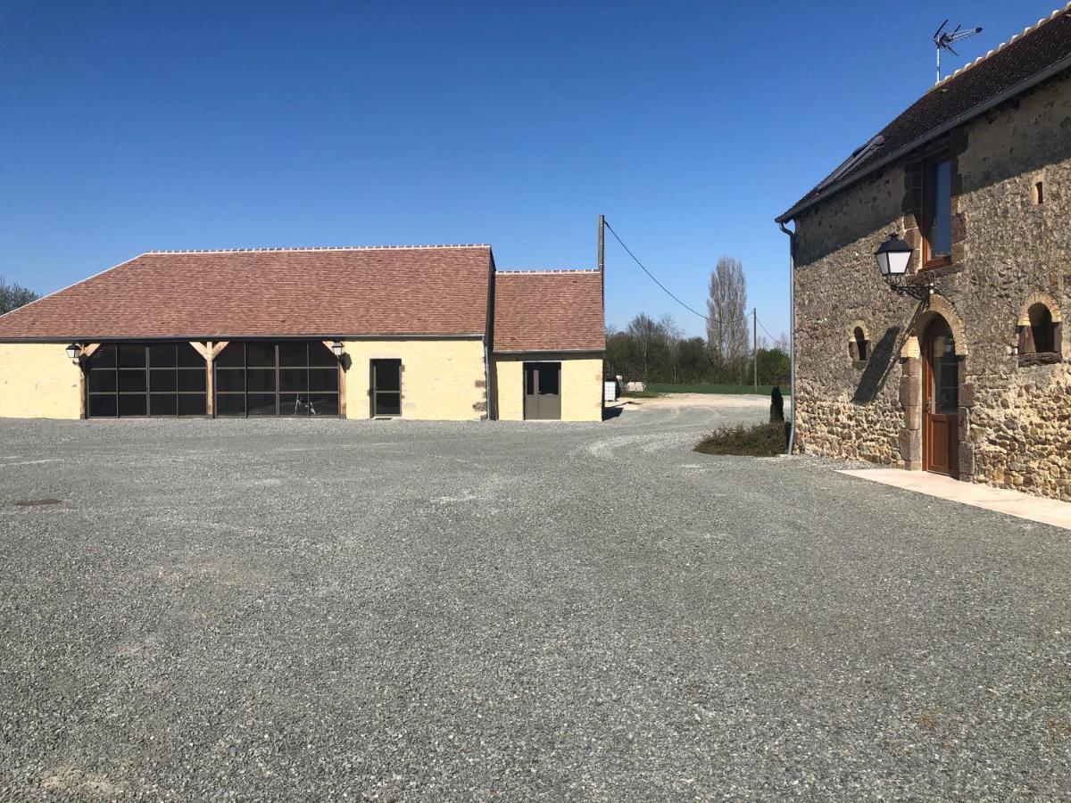 Maison De Vacances Avec Piscine Interieure - Le Grand Champagne Villa Saint-Victeur Exteriör bild