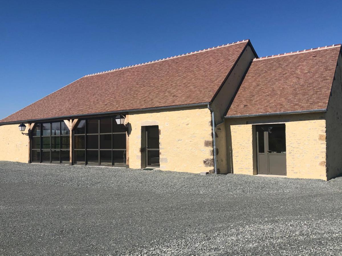 Maison De Vacances Avec Piscine Interieure - Le Grand Champagne Villa Saint-Victeur Exteriör bild