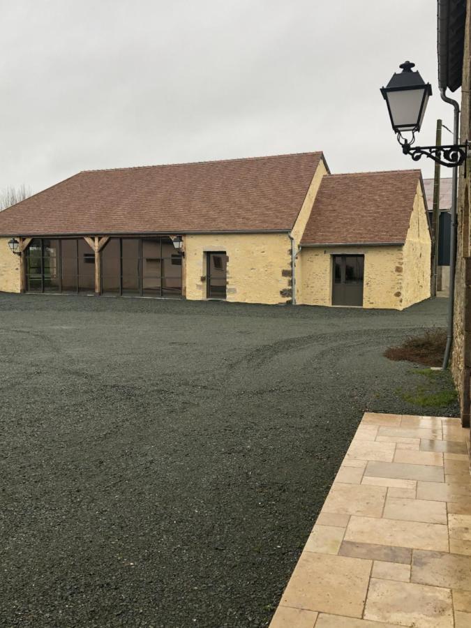 Maison De Vacances Avec Piscine Interieure - Le Grand Champagne Villa Saint-Victeur Exteriör bild