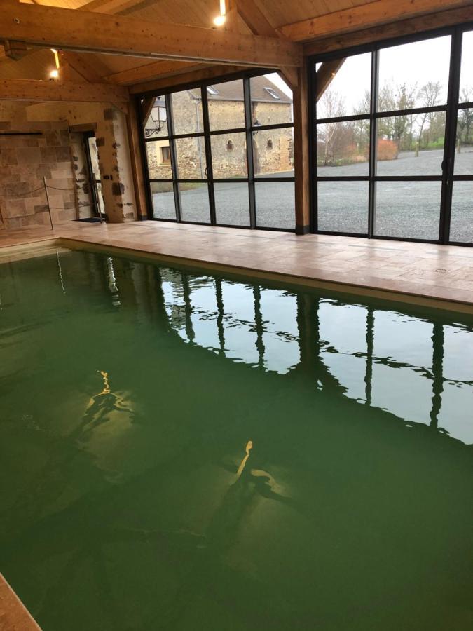 Maison De Vacances Avec Piscine Interieure - Le Grand Champagne Villa Saint-Victeur Exteriör bild